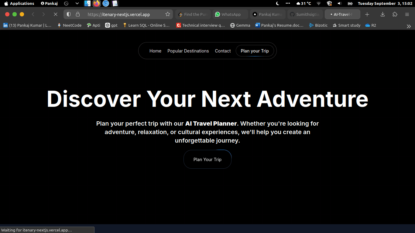 Trip Planner AI